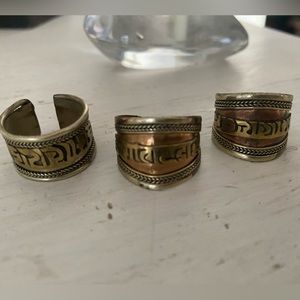 Sanskrit rings